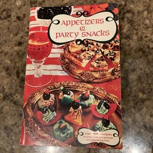 Appetizers and Party‎ Snacks by Favorite Recipes Press trade Paperback 1970
